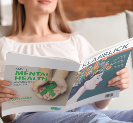 magazin klarblick mockup